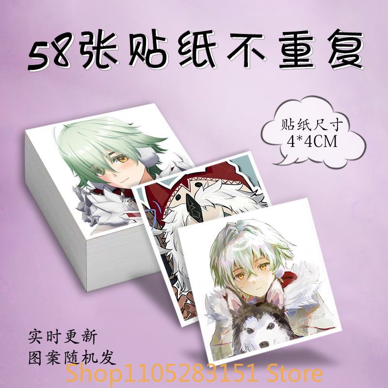 Laptop Accessories Cute - สติ๊กเกอร์คอสเพลย์อะลิโอชาจากเกม Genshin Impact ลายการ์ตูนน่ารัก สำหรับตกแต่งกระเป๋าเดินทาง แล็ปท็อป