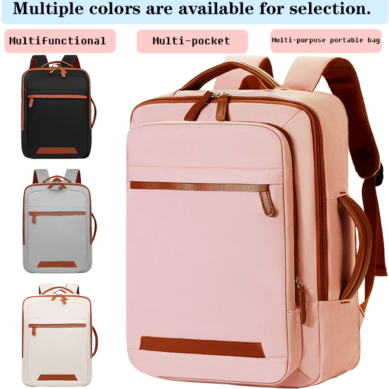 Laptop Original Accessories - กระเป๋าเป้สะพายหลังสำหรับเดินทางอเนกประสงค์พร้อมช่องใส่กระเป๋าเดินทาง, กระเป๋าธุรกิจขนาดใหญ่สำหรับผู้ชายและผู้หญิง, เหมาะสำหรับการทำงานและการเดินทาง