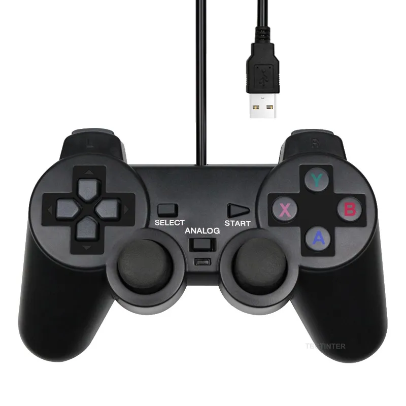 Laptop Accessories For Programmers - จอยสติ๊กเกม USB แบบมีสาย สำหรับพีซี คอนโทรลเลอร์เกม สำหรับแล็ปท็อป