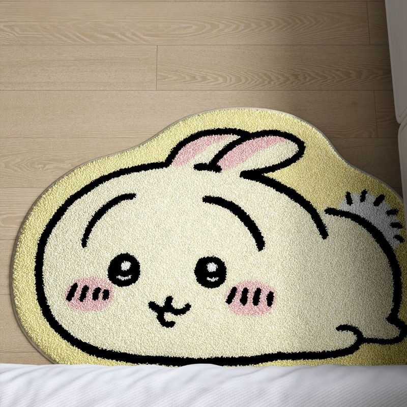 Laptop Accessories Cute - พรมการ์ตูนชิคคาวะ อนิเมะ ฮาชิวาระ อุซางิ พรมปูพื้นห้องน้ำกันลื่น พรมปูพื้นรถยนต์