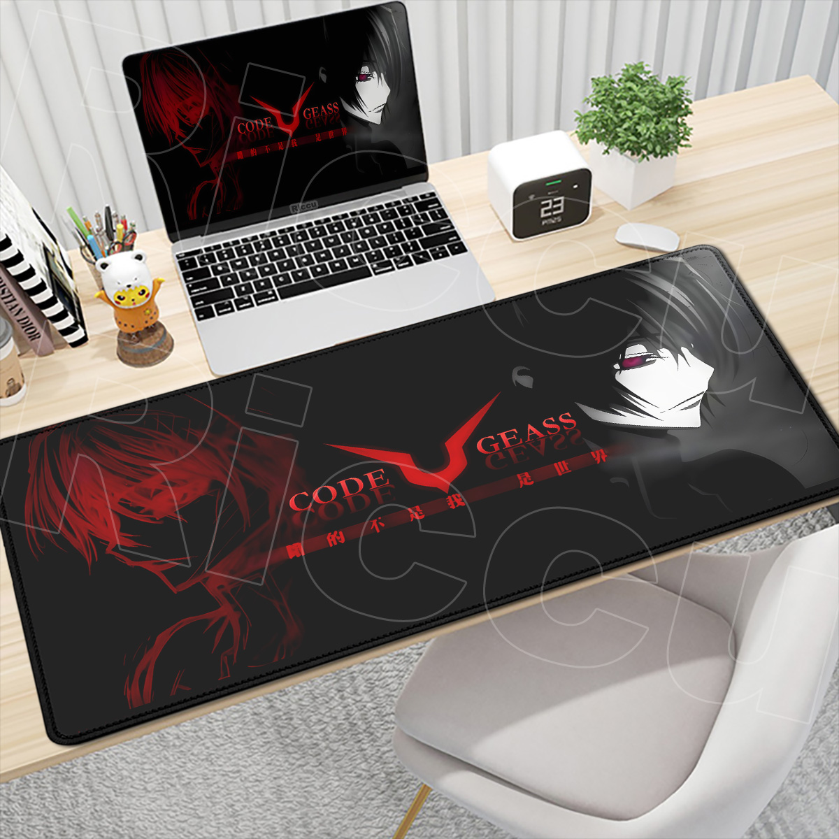 Laptop Accessories Nearby - แผ่นรองเมาส์ Code Geass XXL พิมพ์ลาย HD