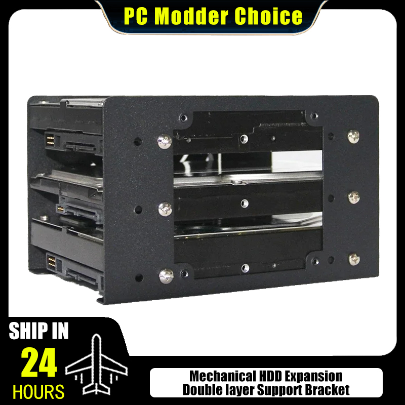 Laptop Accessories Gadgets - ขายึดฮาร์ดดิสก์ขนาด 3.5 นิ้ว สำหรับเคสคอมพิวเตอร์ตั้งโต๊ะ รองรับฮาร์ดดิสก์แบบกลไก ขยายได้
