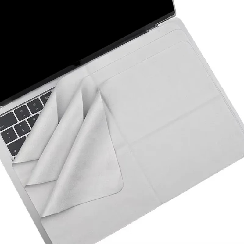 Laptop Extra Accessories - ผ้าเช็ดทำความสะอาดหน้าจอขนาด 13-16 นิ้ว สำหรับ MacBook 13