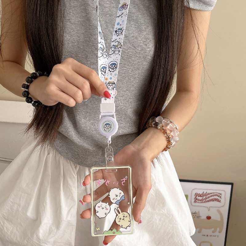 ซองใส่บัตรใสลายการ์ตูนชิคคาวะน - Laptop Accessories Cute บทวิจารณ์และราคา