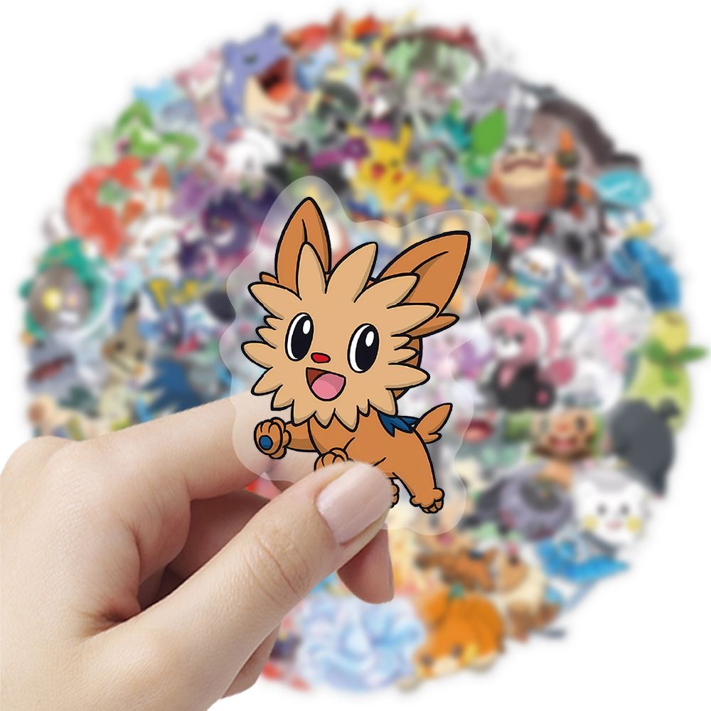 สติ๊กเกอร์โปเกมอน 100 ชิ้น ลาย - Laptop Accessories Cute บทวิจารณ์และราคา