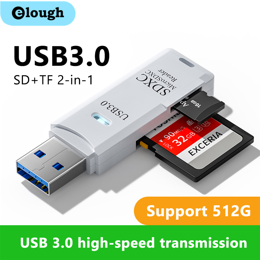 2 in 1 USB 3.0 Card Reader Mic - Laptop Accessories For Programmers บทวิจารณ์และราคา