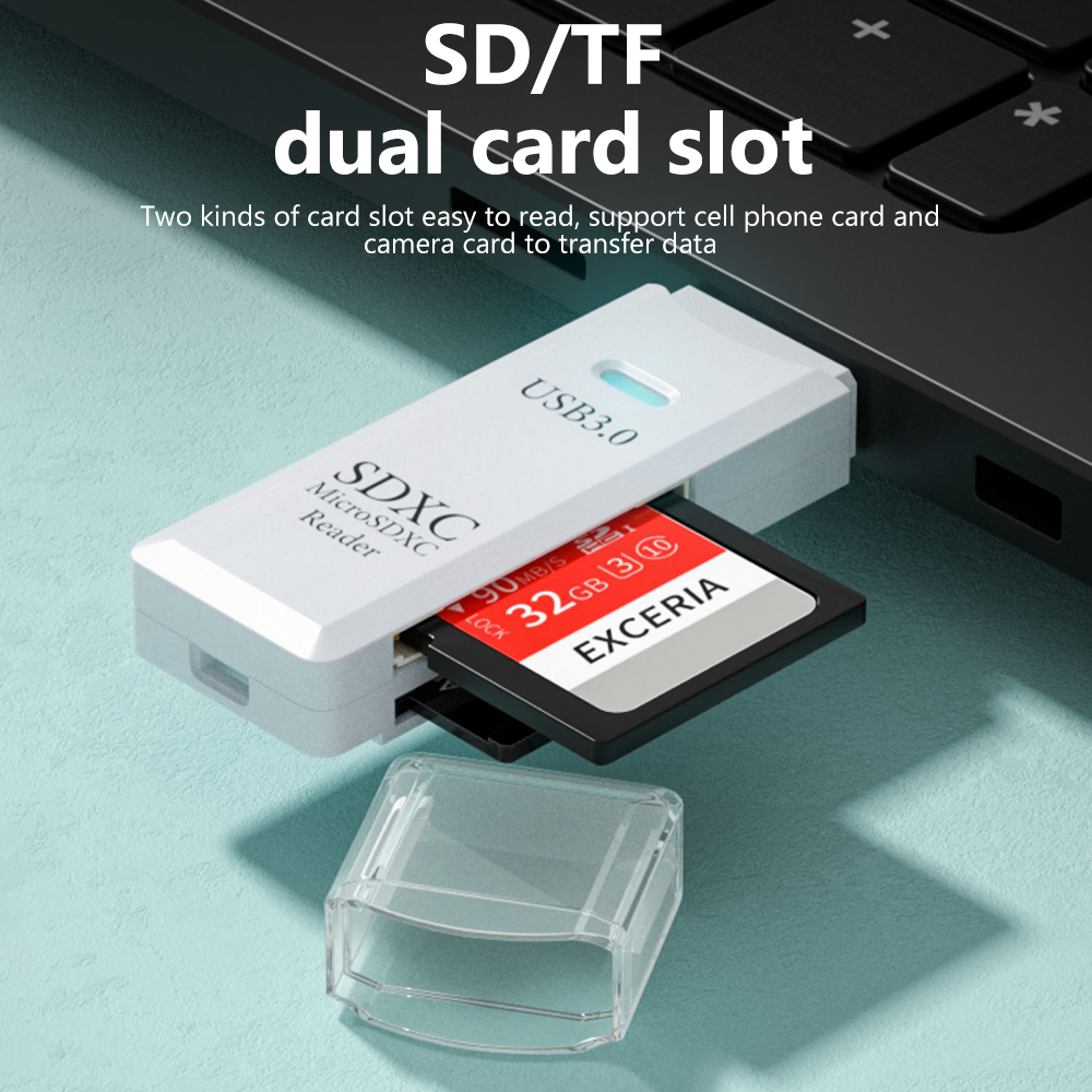 2 in 1 USB 3.0 Card Reader Mic - Laptop Accessories For Programmers บทวิจารณ์และราคา