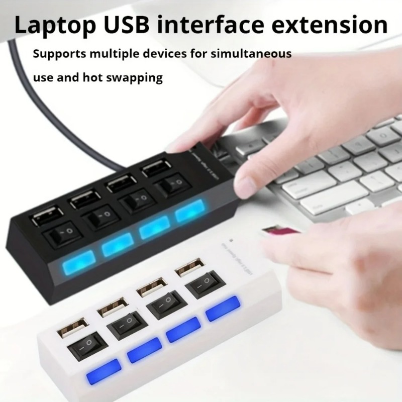 USB 2.0 ฮับ 4/7 พอร์ตตัวแยกสัญ - Laptop Accessories Nearby บทวิจารณ์และราคา