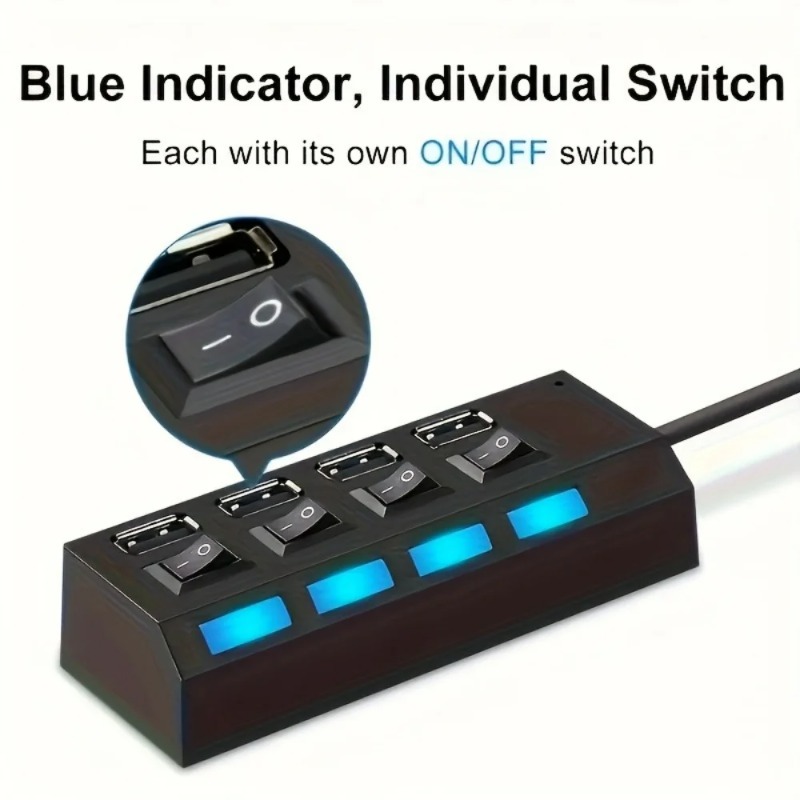 USB 2.0 ฮับ 4/7 พอร์ตตัวแยกสัญ - Laptop Accessories Nearby บทวิจารณ์และราคา