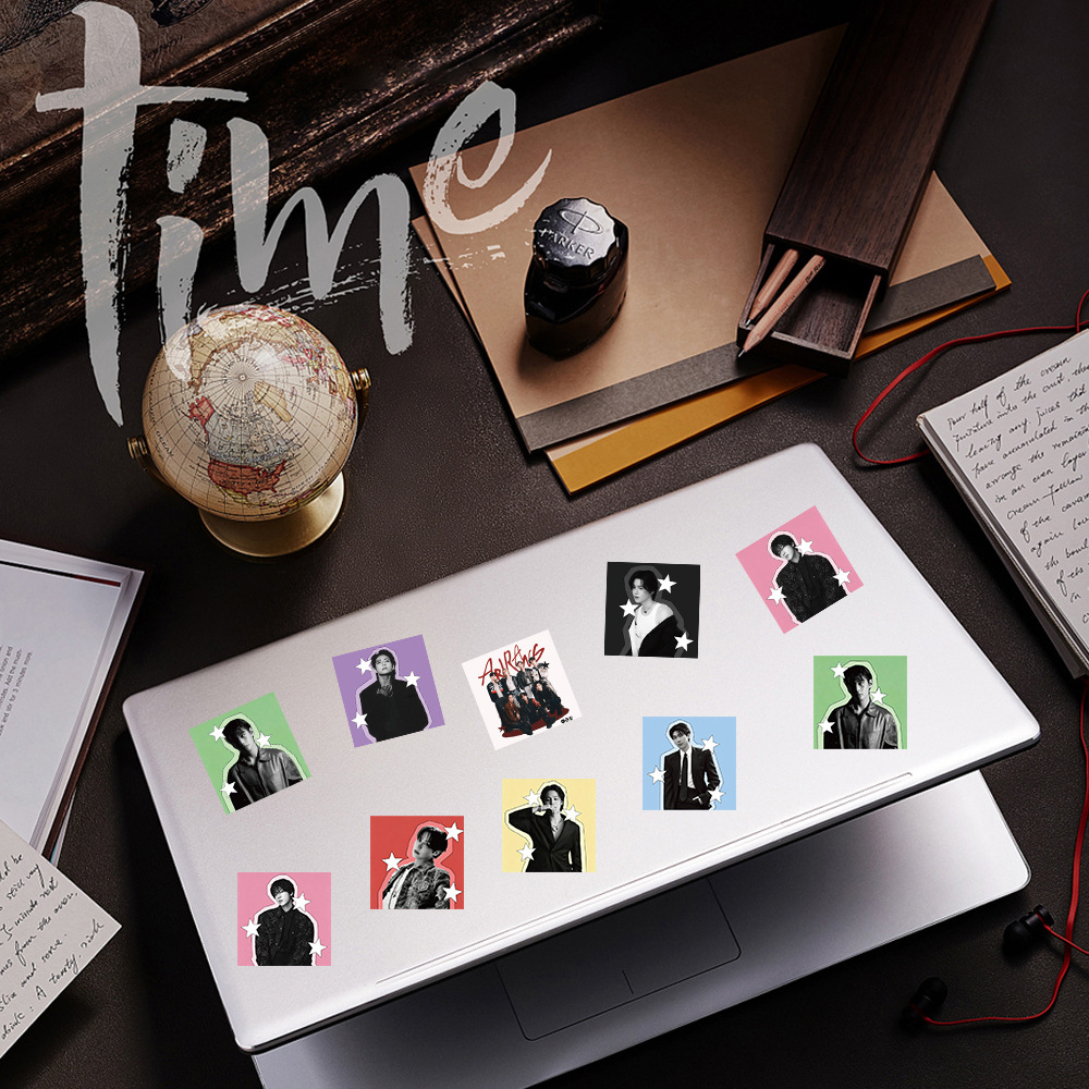 สติกเกอร์ตกแต่งลาย K-pop BTS 5 - Laptop Accessories And Parts บทวิจารณ์และราคา