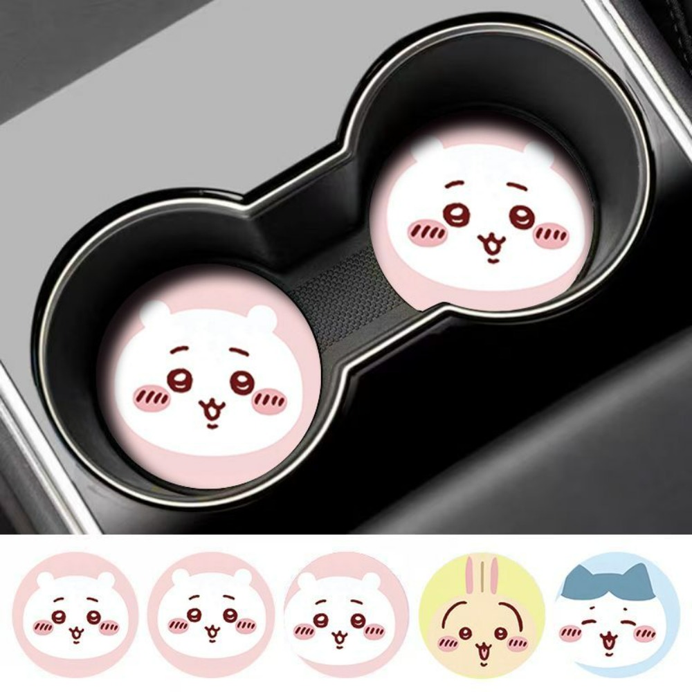 แผ่นรองแก้วกันลื่นในรถยนต์ลายช - Laptop Accessories Cute บทวิจารณ์และราคา