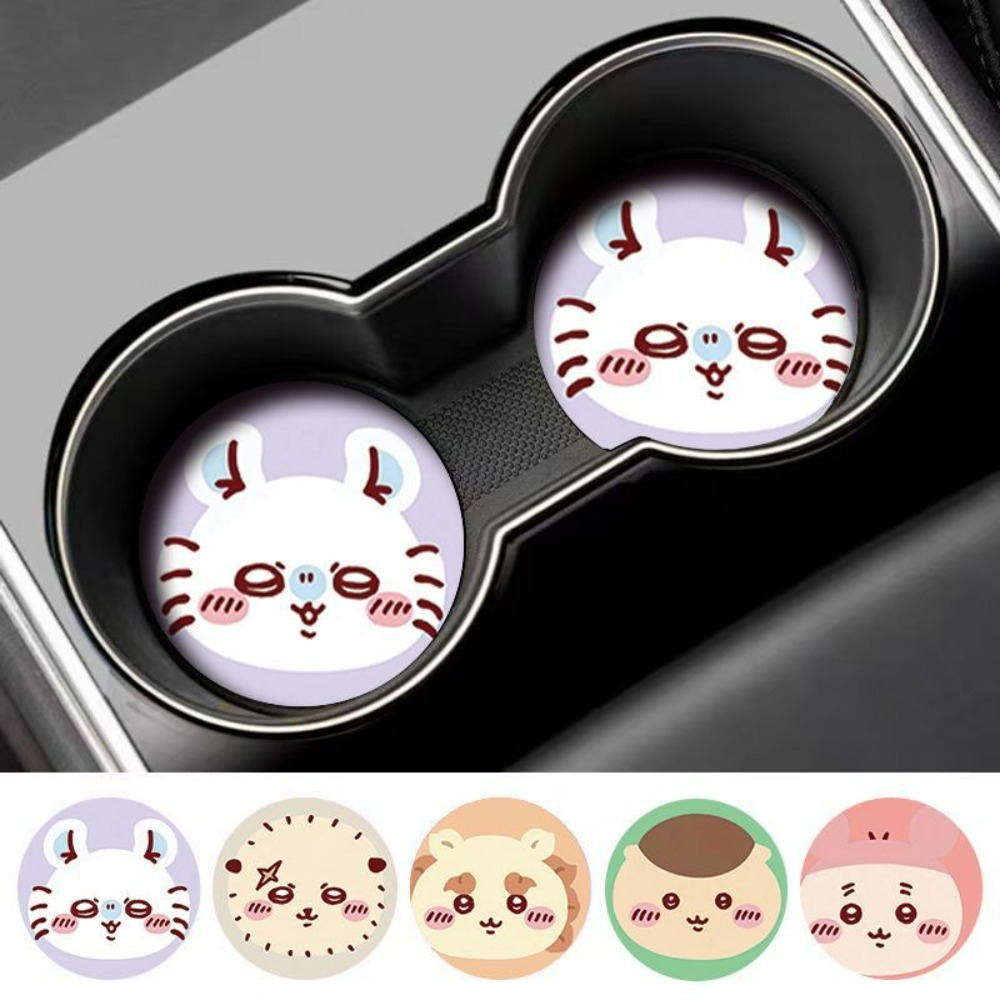 แผ่นรองแก้วกันลื่นในรถยนต์ลายช - Laptop Accessories Cute บทวิจารณ์และราคา