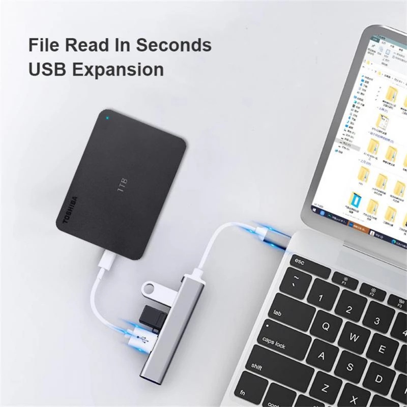ฮับขยายพอร์ต Type-C 4-in-1 ฮับ - Laptop Accessories Gadgets บทวิจารณ์และราคา