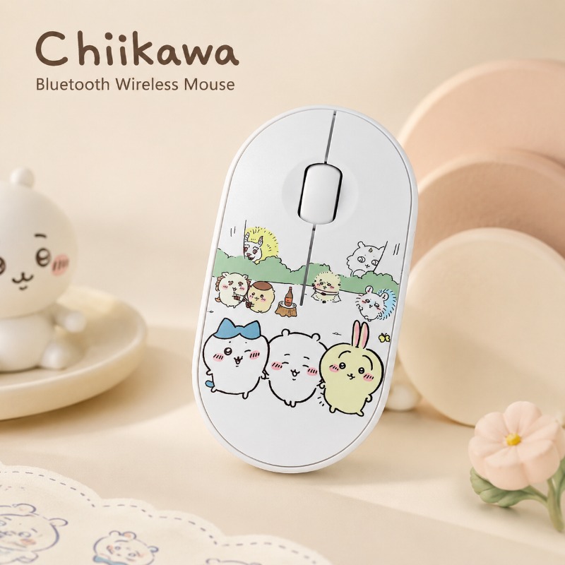 เมาส์ไร้สายบลูทูธชิคาว่าน่ารัก - Laptop Editing Accessories บทวิจารณ์และราคา