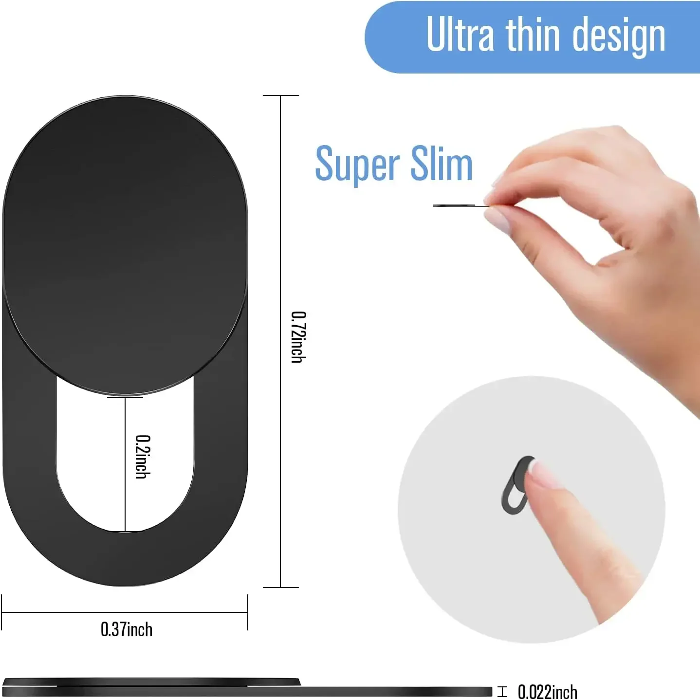ฝาปิดเว็บแคม ตัวเลื่อนปิดกล้อง - Laptop Accessories Stickers บทวิจารณ์และราคา