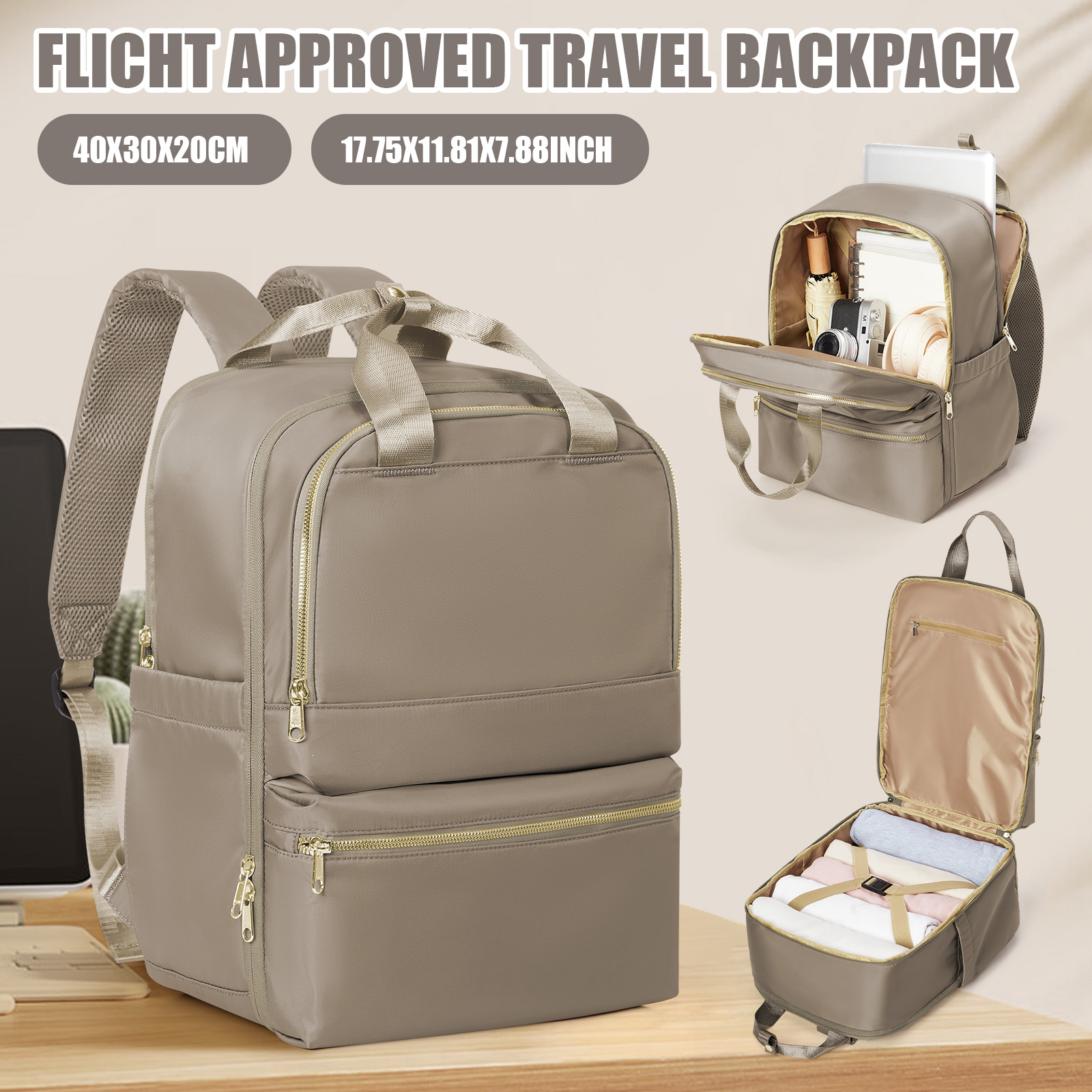 กระเป๋าเป้เดินทางริยาเนียร์ 40 - Laptop Original Accessories บทวิจารณ์และราคา