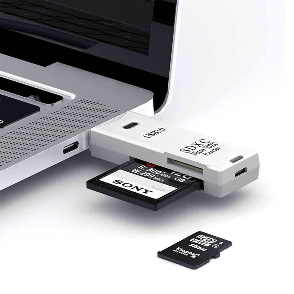 NNBILI 2 IN1Card Reader USB3.0 - Laptop Accessories For Programmers บทวิจารณ์และราคา