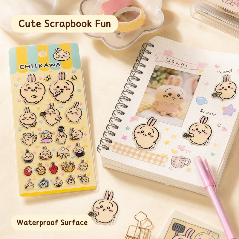 สติกเกอร์กาว 3 มิติ ลายชิคคาวะ - Laptop Editing Accessories บทวิจารณ์และราคา