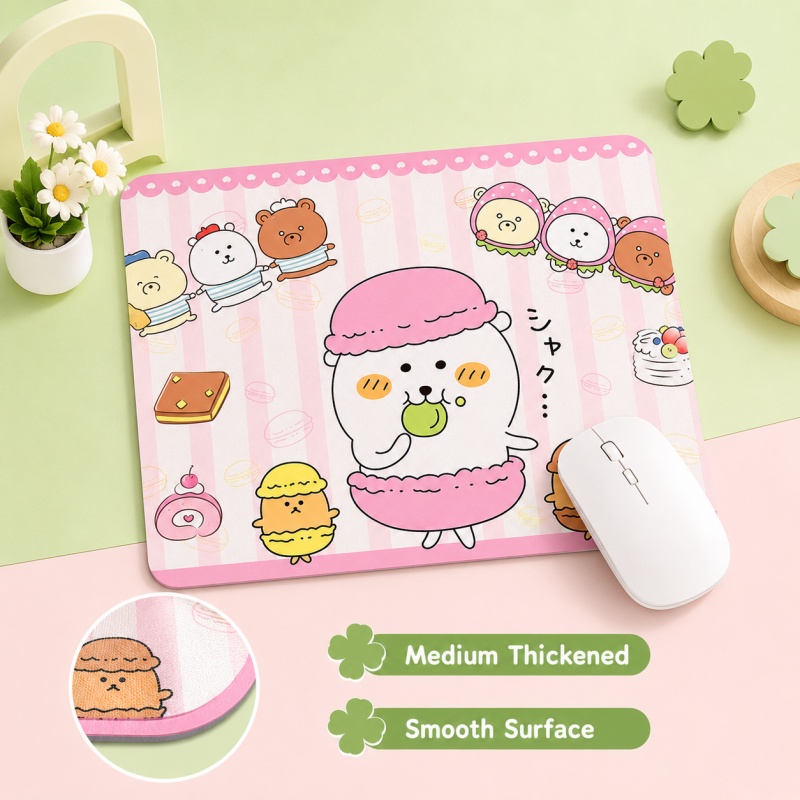 แผ่นรองเมาส์ลายหมีน่ารัก ชิคคา - Laptop Editing Accessories บทวิจารณ์และราคา