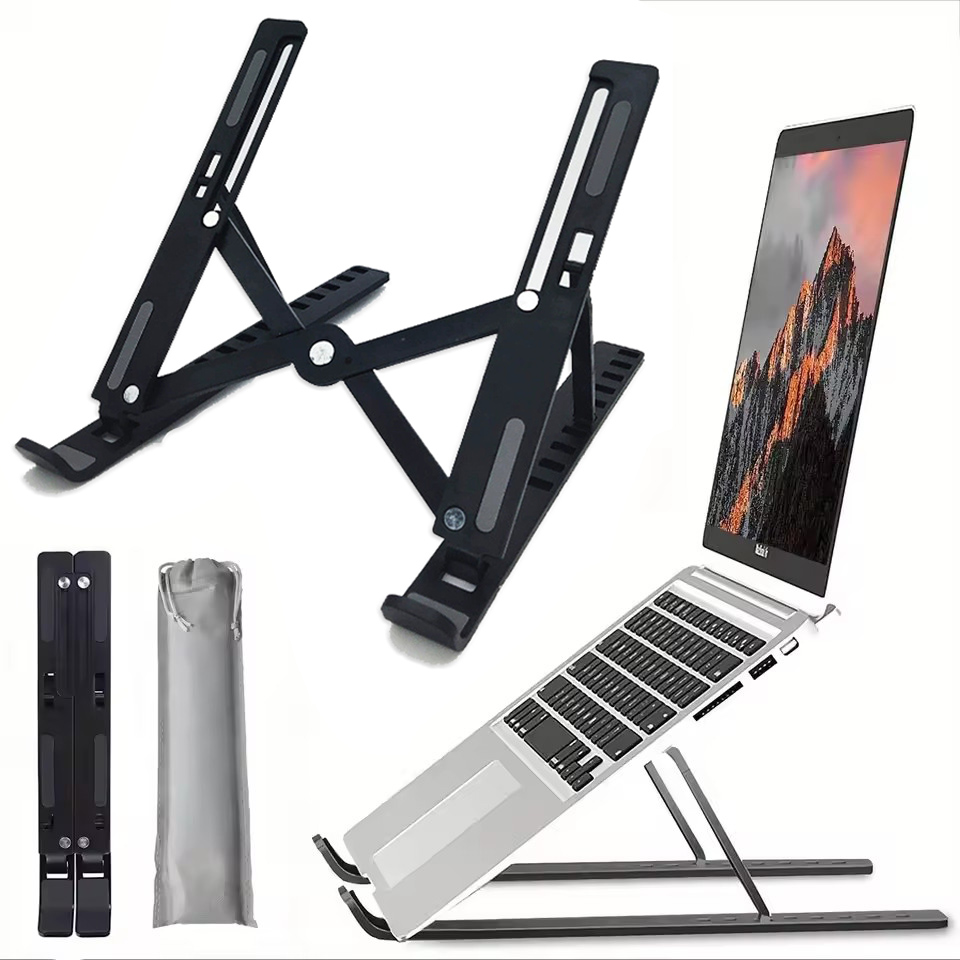 ขาตั้งแล็ปท็อปแบบพับได้แบบพกพา - Laptop Accessories For Programmers บทวิจารณ์และราคา