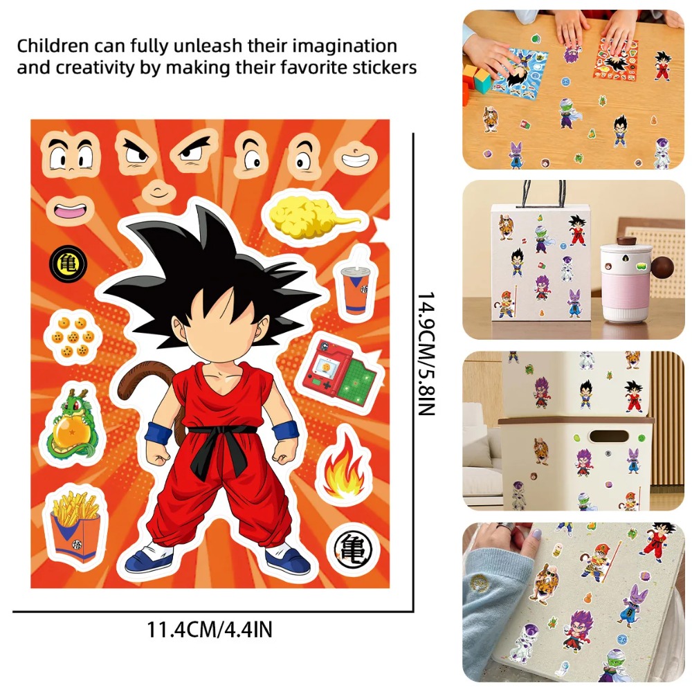 8/32 แผ่น สติกเกอร์อนิเมะดราก้ - Laptop Accessories And Parts บทวิจารณ์และราคา