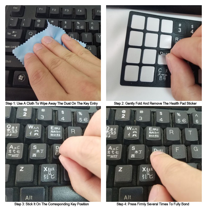 1/2/10 ชิ้น สติ๊กเกอร์แป้นพิมพ - Laptop Accessories For Programmers บทวิจารณ์และราคา