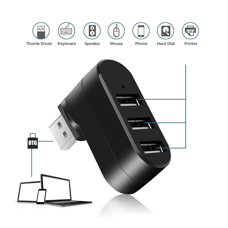 ฮับ USB 2.0 แบบ 3 พอร์ต รุ่นให - Laptop Accessories For Programmers บทวิจารณ์และราคา