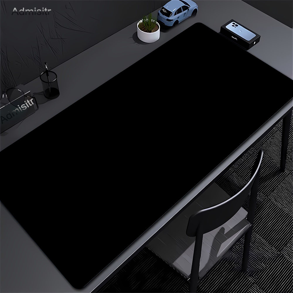 แผ่นรองเมาส์สีดําขนาดใหญ่สีทึบ - Laptop Accessories Nearby บทวิจารณ์และราคา