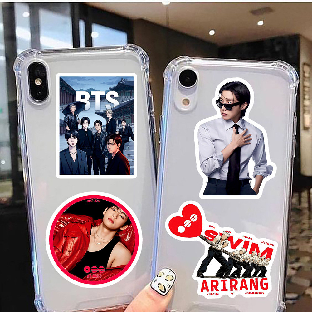 สติกเกอร์วงบอยแบนด์ BTS K-pop  - Laptop Accessories And Parts บทวิจารณ์และราคา