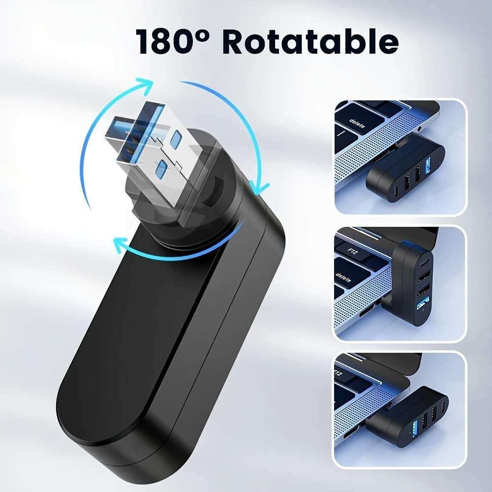 มินิสปลิตเตอร์ 4 พอร์ตยูเอสบีฮ - Laptop Accessories For Programmers บทวิจารณ์และราคา